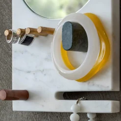 Kimano Portagioie Lunatico Bianco Carrara di Cecilia Alemagna><noscript><img width=