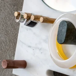 Kimano Portagioie Lunatico Bianco Carrara di Cecilia Alemagna><noscript><img width=