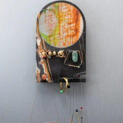 Kimano Portagioie Lunatico Sahara Noir con specchio di Cecilia Alemagna><noscript><img width=