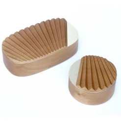 Portego Portagioie Mini Portrait in legno di ciliegio> Portagioie