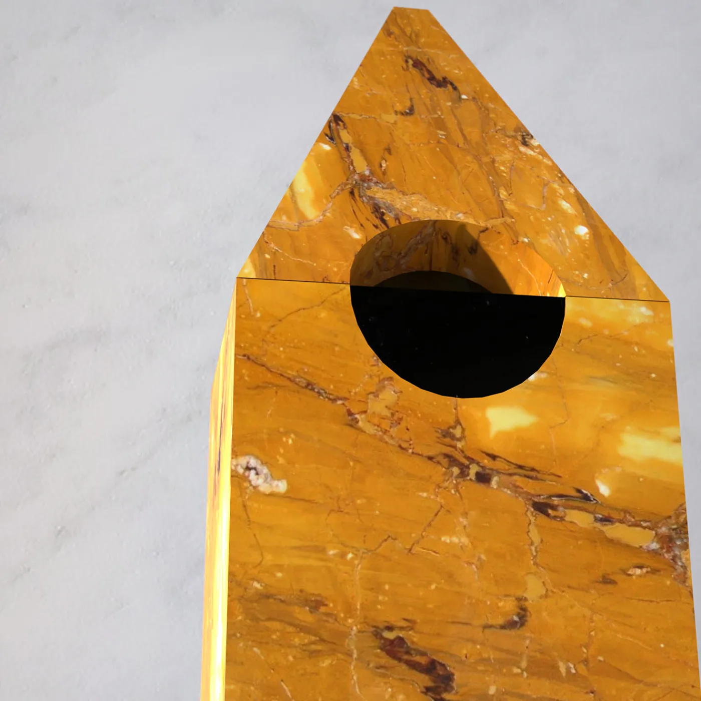 Carcino Design Portagioie Nostalgia in marmo giallo> Portagioie