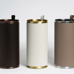 Pinetti Portaombrelli in pelle marrone><noscript><img width=