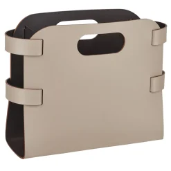 ADJ Style Portariviste in pelle Cappuccino e Cioccolato> Portariviste