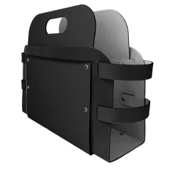 ADJ Style Portariviste in pelle nera> Portariviste