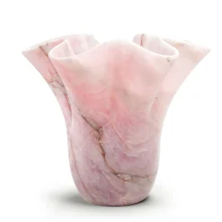 Barberini & Gunnell PV05 Vaso scultoreo in quarzo rosa><noscript><img width=