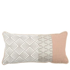 l'Opificio Raro cuscino rettangolare con intarsio di tessuti jacquard> Cuscini