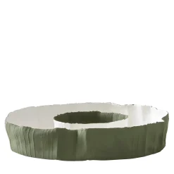 Paola Paronetto Ring Bowl CORTECCIA B1/Grigio verde> Centrotavola