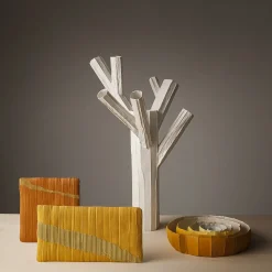 Paola Paronetto Ring Bowl Corteccia D11/Giallo Cedro Centrotavola> Centrotavola