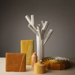 Paola Paronetto Ring Bowl Corteccia D11/Giallo Cedro Centrotavola><noscript><img width=