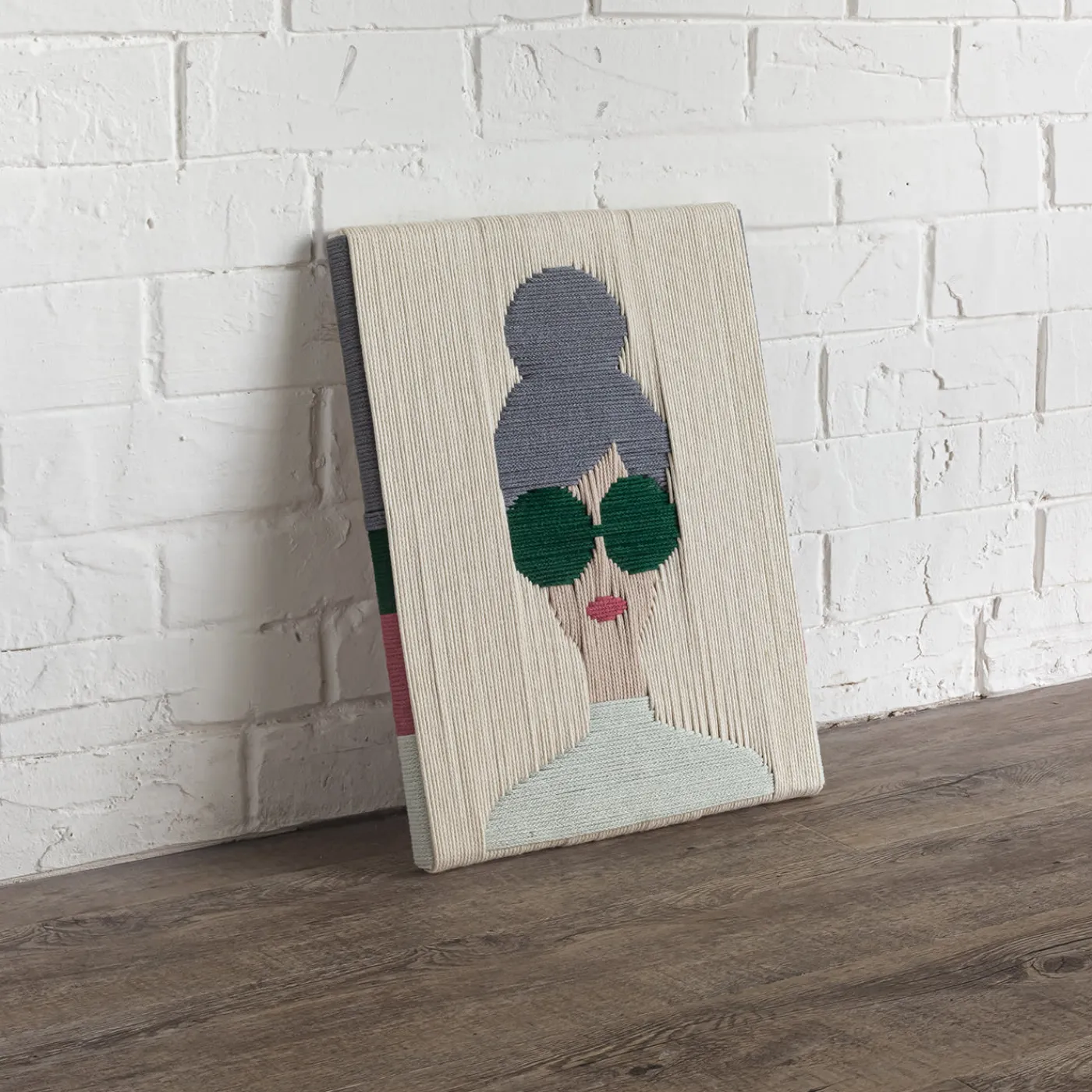 Kubel Design Ritratto Arazzo multicolore #3> Pannelli Decorativi