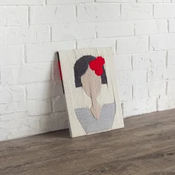 Kubel Design Ritratto Arazzo multicolore #4> Pannelli Decorativi