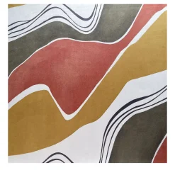 Giardini Wallcoverings Rivestimento murale rosso e giallo Maui> Carte Da Parati