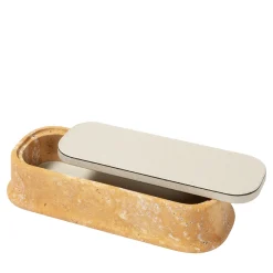 Giobagnara Rodi Marble Box Lungo Rettangolare Piccolo> Portagioie