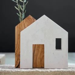 Pimar Limestone Ruderi 05 Scultura in Legno d'Ulivo e Pietra Leccese><noscript><img width=