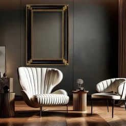 Caiafa Salvator Rosa Cornice in ebano e oro #1><noscript><img width=