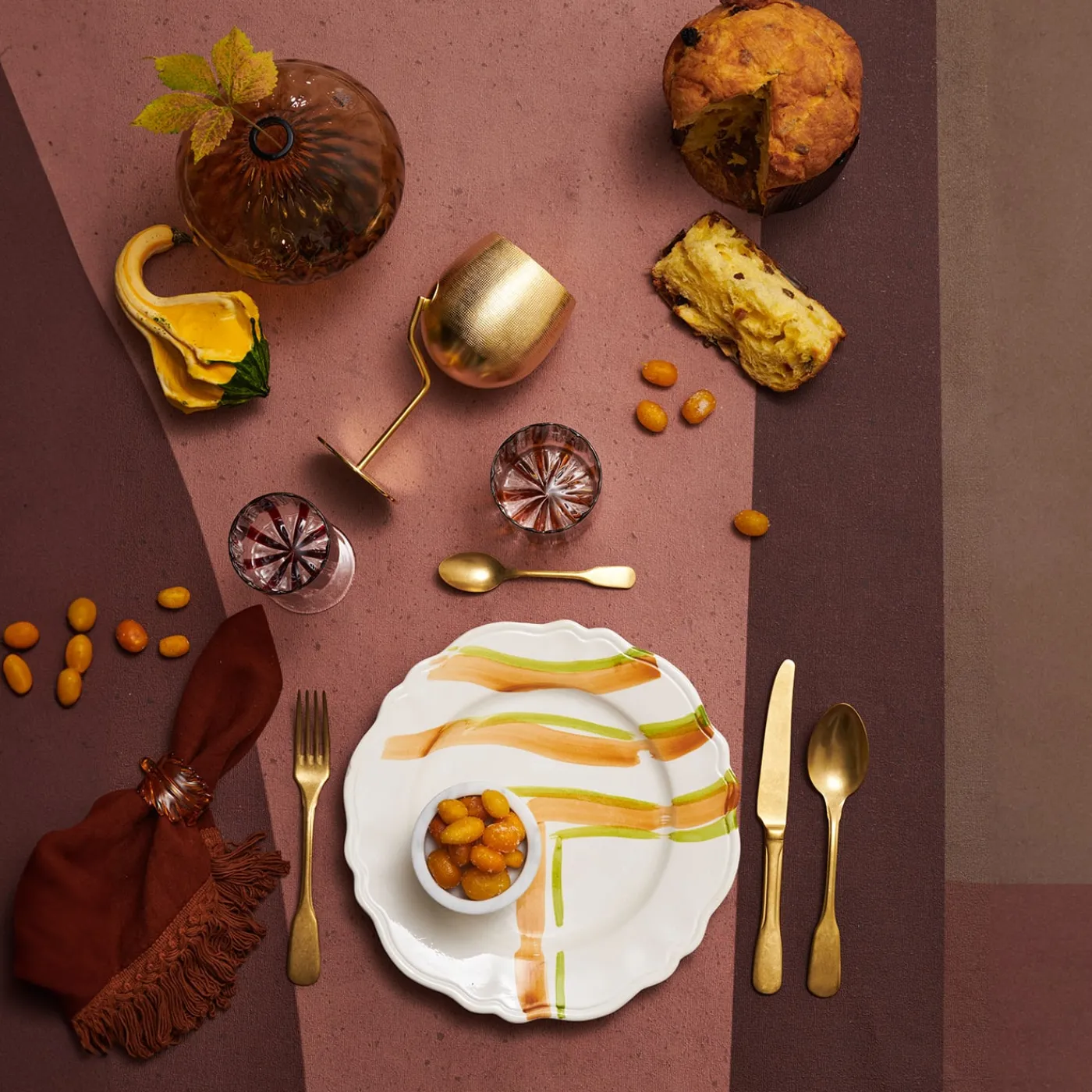 NasonMoretti Samarcanda Vaso decorativo medio Balloton Marrone Bull> Vasi Da Fiori