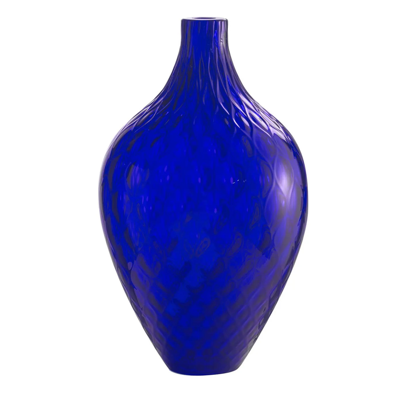 NasonMoretti Samarcanda Vaso decorativo alto Balloton blu> Vasi Da Fiori