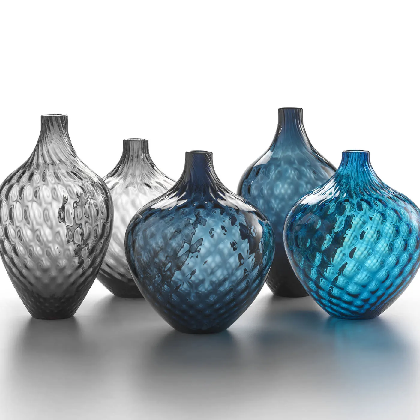 NasonMoretti Samarcanda Vaso decorativo medio Balloton Turchese> Vasi Da Fiori