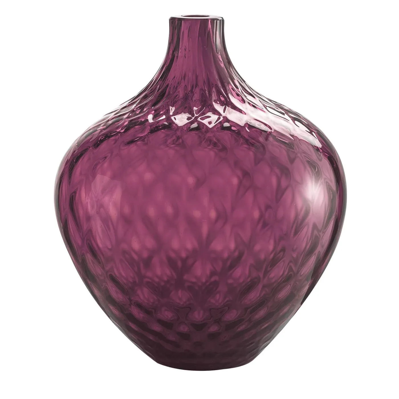NasonMoretti Samarcanda Vaso decorativo medio Balloton Plum> Vasi Da Fiori