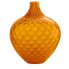 NasonMoretti Samarcanda Vaso decorativo medio arancione Balloton> Vasi Da Fiori