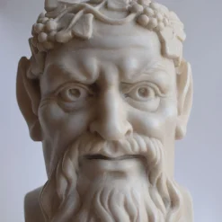 Todini Sculture Satiro con uva scultura in marmo di Carrara> Statuine