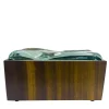 Ghirò Studio Scatola decorativa in cristallo e bois de Rosewood> Scatole