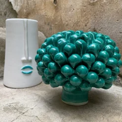 Patrizia Italiano Scatola decorativa La Pigna in Verde> Vasi Figurativi