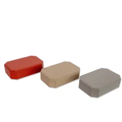 Cassigoli Scatola Del Monte 25 in legno e pelle beige Tamarone><noscript><img width=