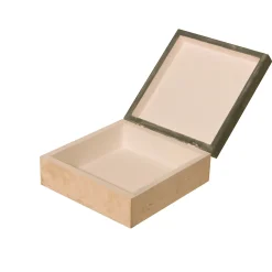 Stefano Gerini Scatola fiorentina quadrata verde> Scatole