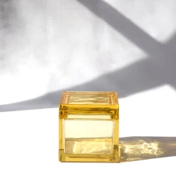 Studio Bojola Scatola Gialla In Cristallo Palmi> Scatole