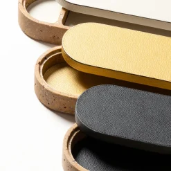 Giobagnara Scatola grande in pelle e marmo Giza #2><noscript><img width=