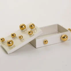 ND Dolfi Scatola in maiolica Oro><noscript><img width=