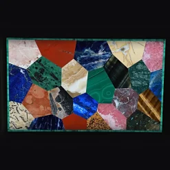 Galleria Romanelli Scatola in marmo policromo Arlecchino> Scatole