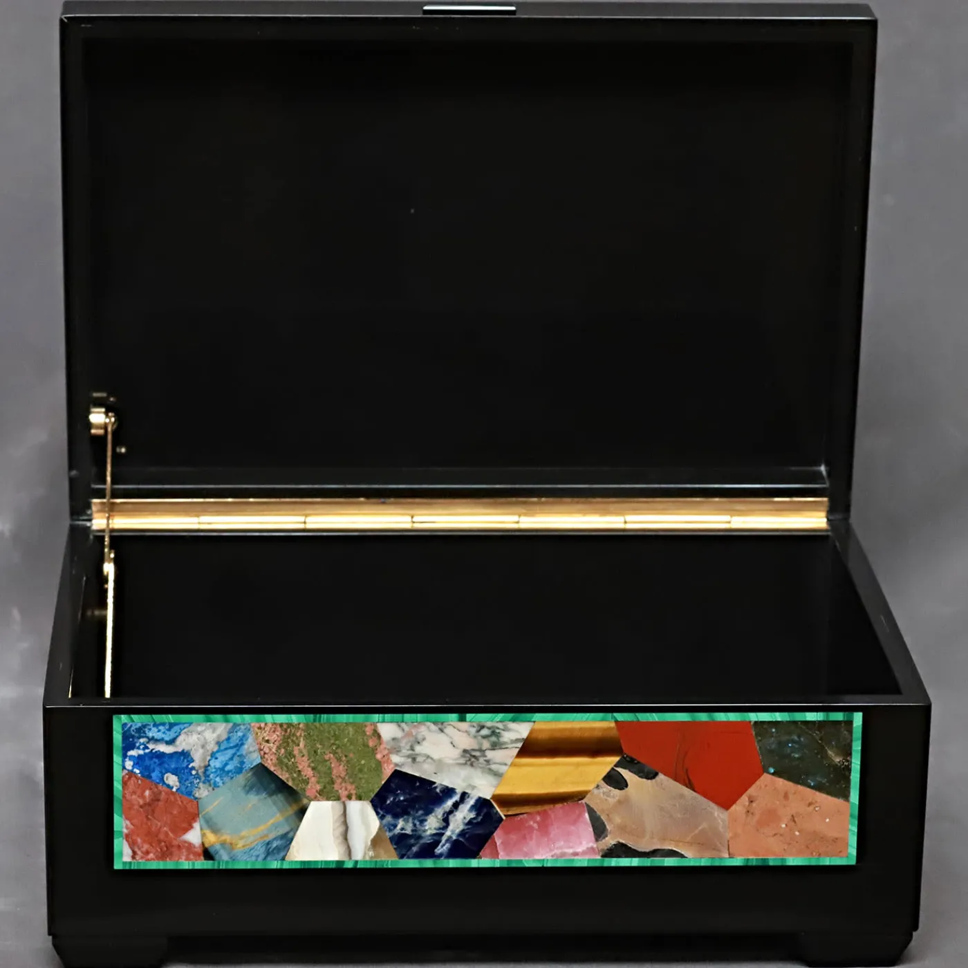 Galleria Romanelli Scatola in marmo policromo Arlecchino> Scatole