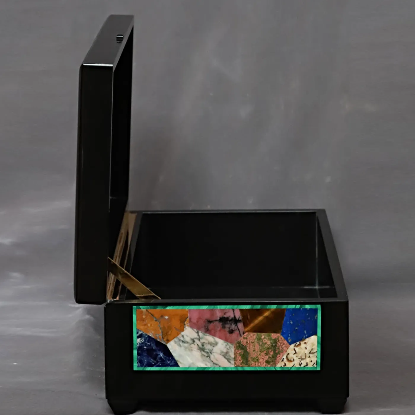 Galleria Romanelli Scatola in marmo policromo Arlecchino> Scatole