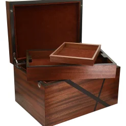 Stefano Raffa Scatola in mogano ed ebano> Scatole