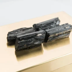 Selezioni Domus Scatola in Ottone con Pietre di Tormalina> Scatole