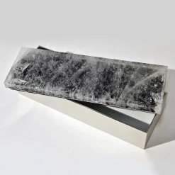 Giuliano Tincani Scatola in ottone di quarzo verde scuro><noscript><img width=