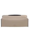 Pinetti Scatola in pelle beige per fazzoletti> Arredo Bagno