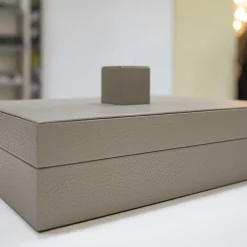 Cassigoli Scatola in pelle Scuretto in sabbia><noscript><img width=