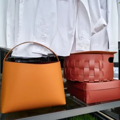 ADJ Style Scatola in pelle Snob Bordeaux> Scatole