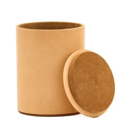 Il Bisonte Scatola Media per gioielli in pelle beige><noscript><img width=