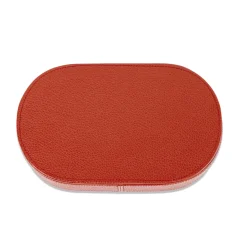 Cassigoli Scatola piccola con coperchio Oltrarno in legno e pelle rossa persiana><noscript><img width=