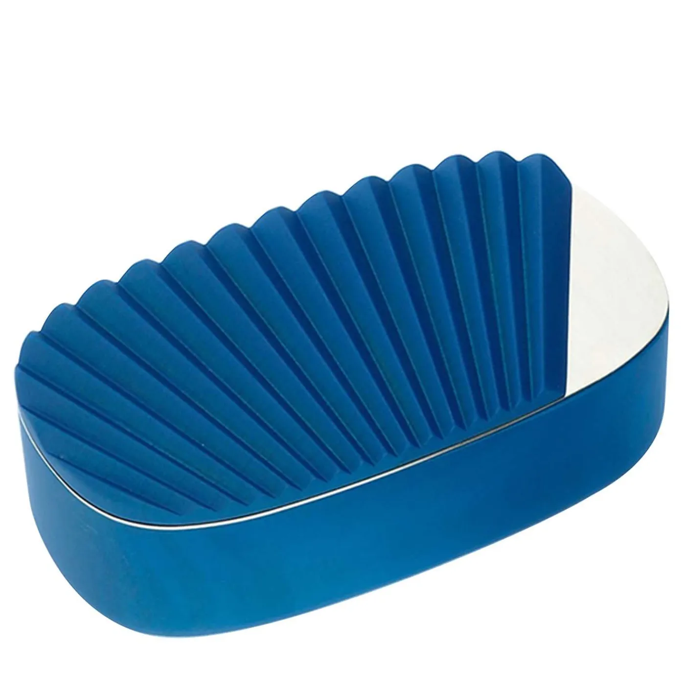 Portego Scatola portagioie ovale blu Mini Portrait> Portagioie