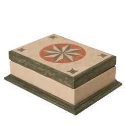 Stefano Gerini Scatola rettangolare fiorentina verde> Scatole