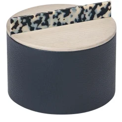 Riviere Scatola rotonda di tartaruga Dama #1> Scatole