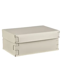 ADJ Style Scatola Snob in pelle Panna Cotta> Scatole