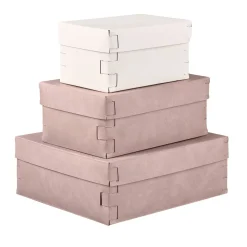 ADJ Style Scatola Snob in pelle Panna Cotta><noscript><img width=