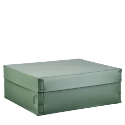 ADJ Style Scatola Snob in pelle verde #2> Scatole