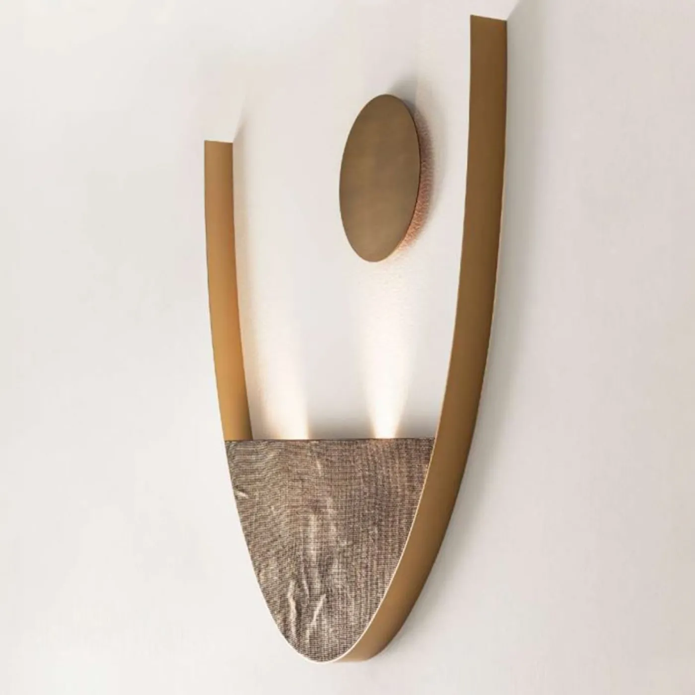 Luce Tu Lighting Scighera Du Luminous Scultura di Isacco Brioschi> Sculture Da Parete